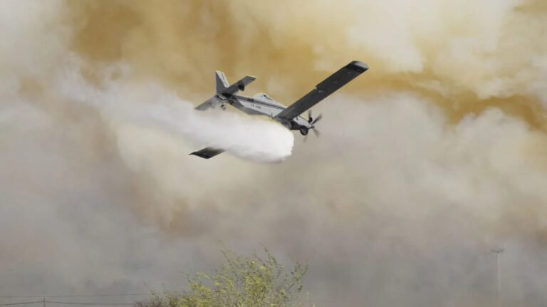 Avión Hidrante, Imagen: X