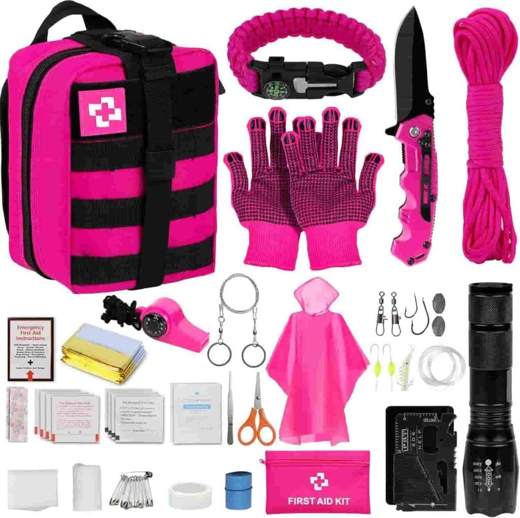 Kit de supervivencia de emergencia MUJER